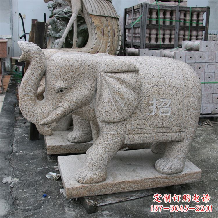 泰安唯美大象雕塑