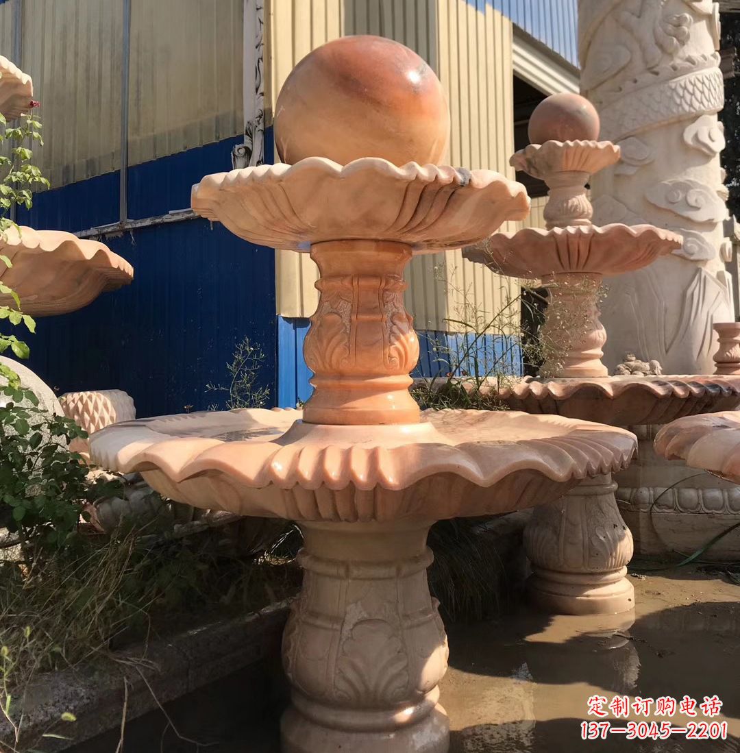 泰安各类石雕风水球