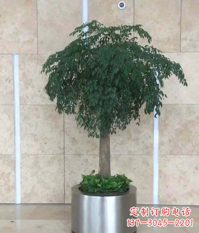 泰安特色铜质花盆装饰雕塑