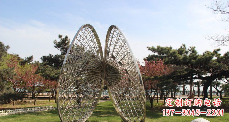 泰安做工细腻的不锈钢抽象雕刻扇贝雕塑