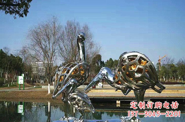 泰安手工制作的可爱丹顶鹤雕塑
