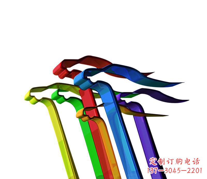泰安欣赏性强的不锈钢飞翔飘带景观雕塑