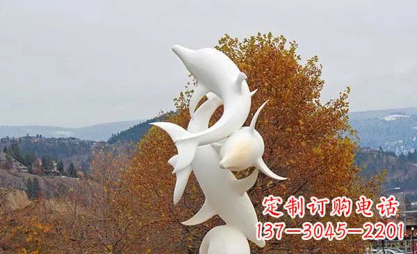 泰安山东中领雕塑海豚雕塑让自然之美悠然而生