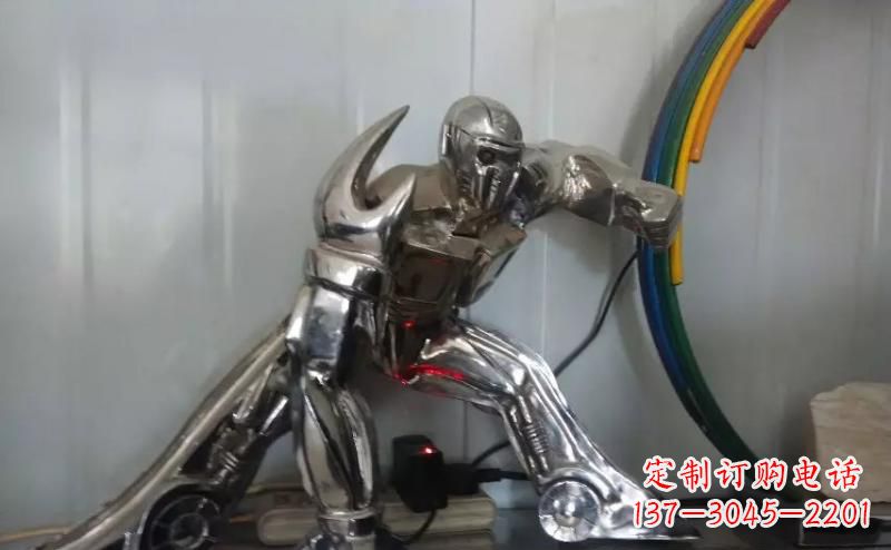 泰安高端式可爱机器人雕塑