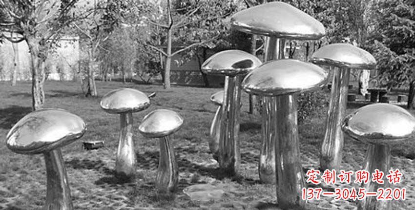 泰安萌芽之美,蘑菇景观雕塑