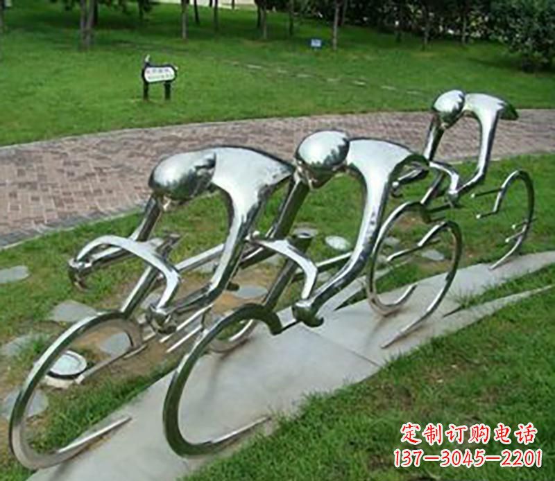 泰安西安中领雕塑——骑行出美好,独自发现!