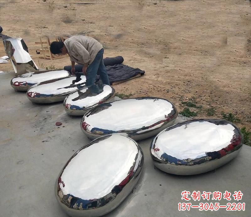 泰安中领雕塑水滴形艺术雕塑