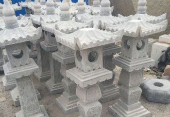 泰安仿古石灯园林景观石雕