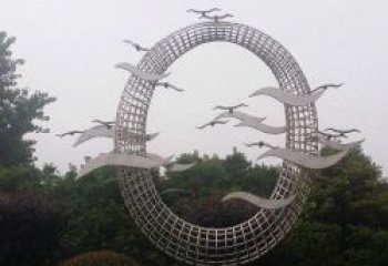 泰安抒情海鸥雕塑