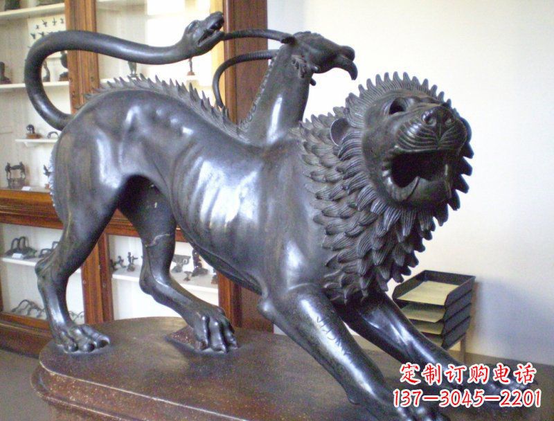 泰安精美羚羊铜雕塑