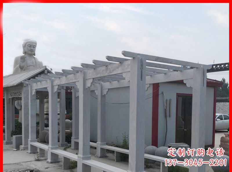 泰安 专业定制公园大理石石雕长廊