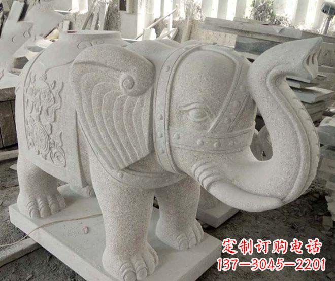 泰安令人惊叹的大象石雕