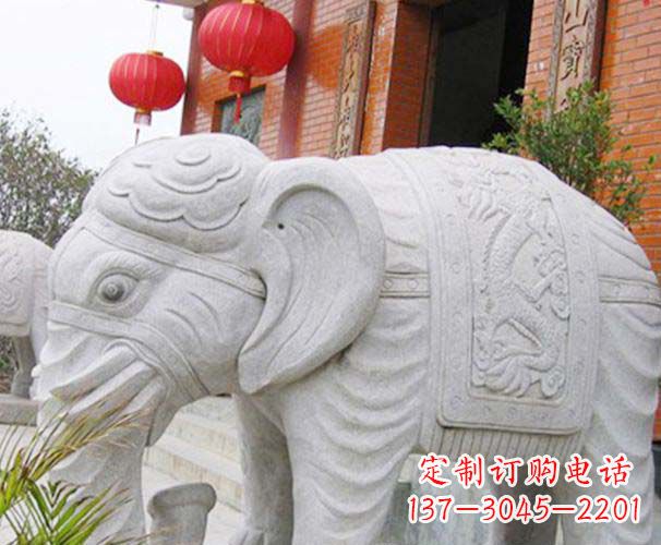 泰安泰坦巨型大象雕塑
