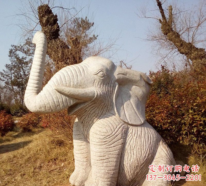 泰安耐候钢大象雕塑