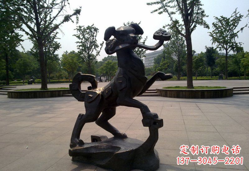 泰安精美动物铜雕