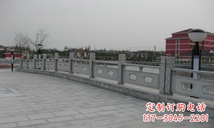 泰安公园仿古石栏板 (2)