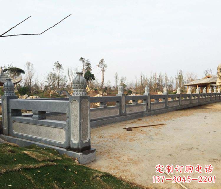 泰安公园仿古石栏板景观石雕