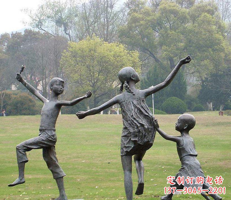 泰安浪漫童年·清新儿童铜雕