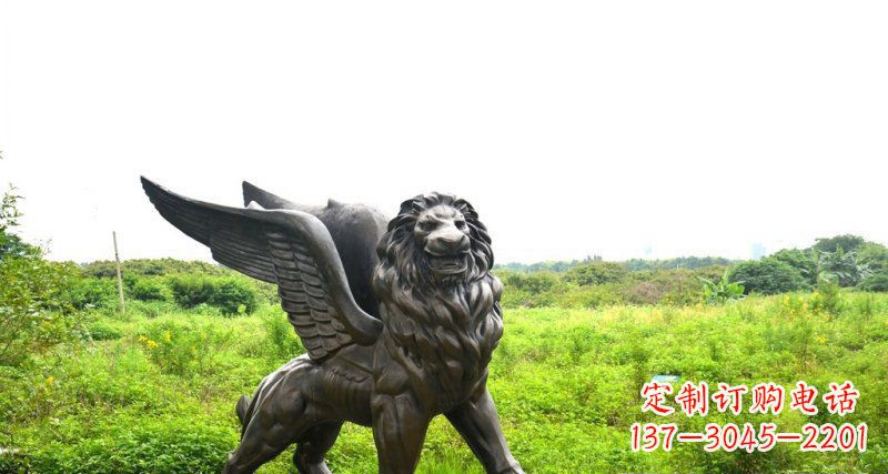泰安中领雕塑精美的动物铜雕