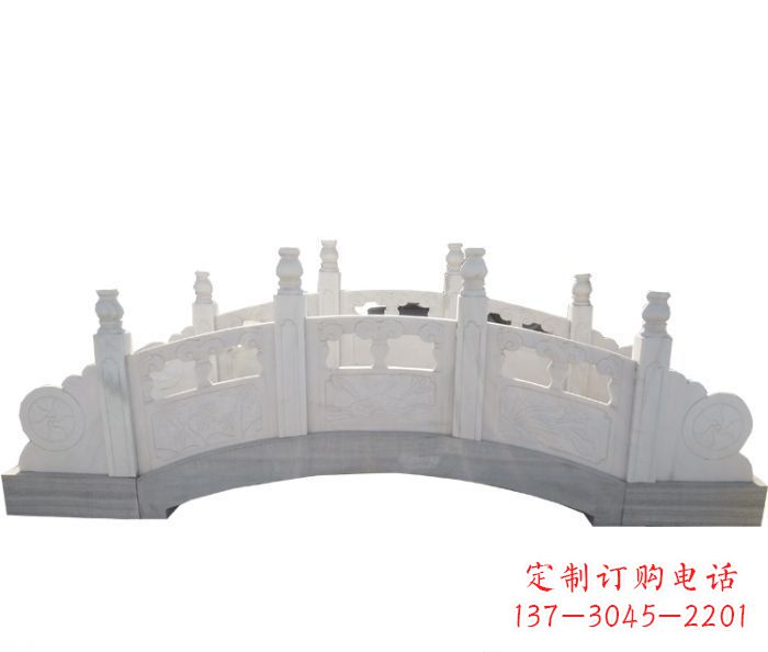 泰安精美汉白玉石拱桥雕塑
