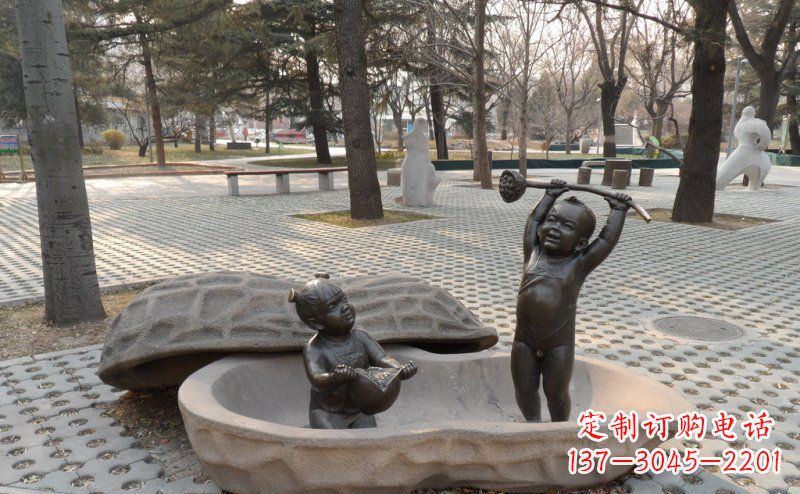 泰安花生娃娃艺术雕塑