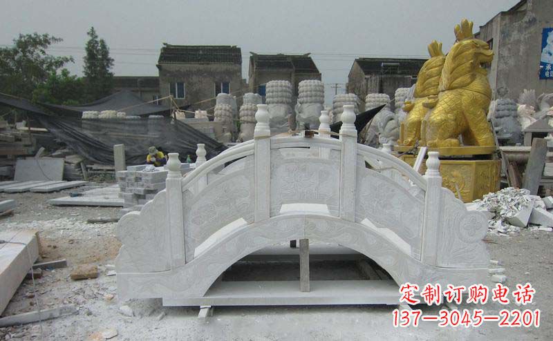 泰安精美的大理石拱桥雕塑