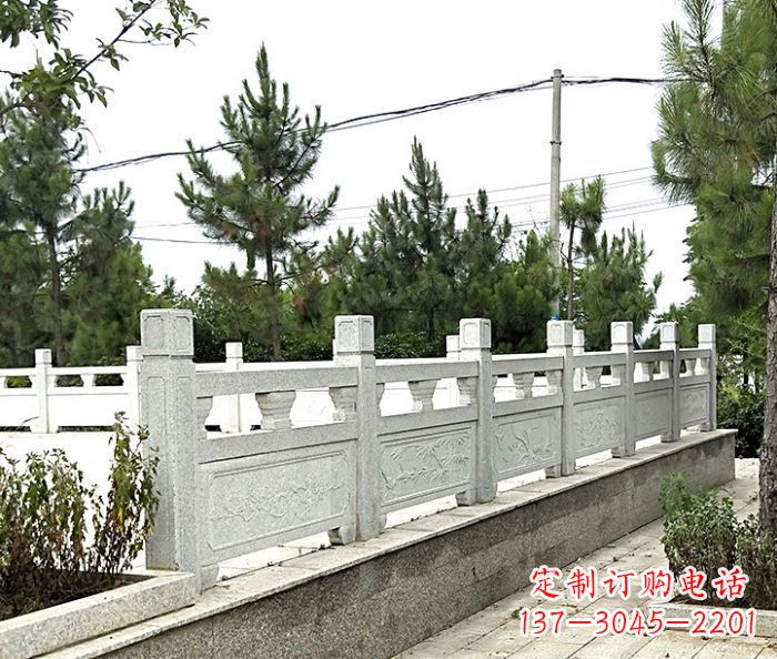 泰安大理石栏板石雕,构筑公园景观