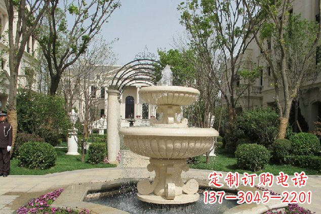 泰安大理石喷泉石雕——把景观美学带入公园