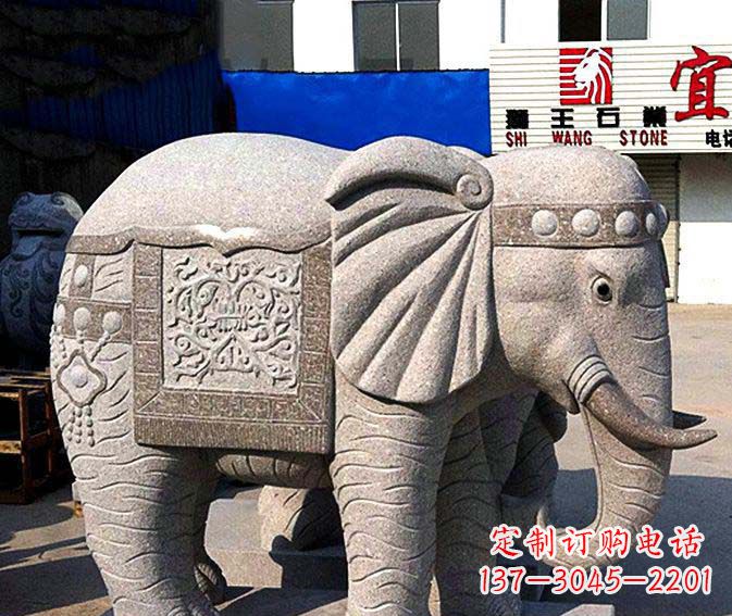 泰安高品质缅甸大象雕塑