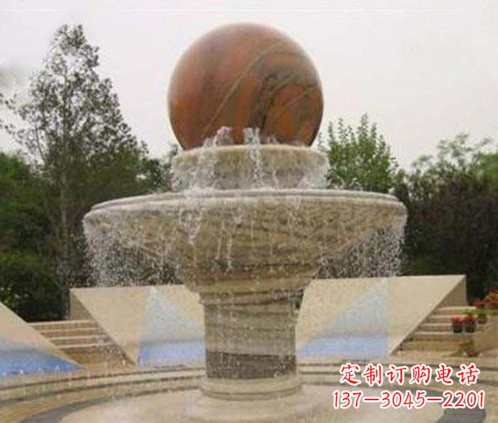 泰安精致禅意风水球雕塑