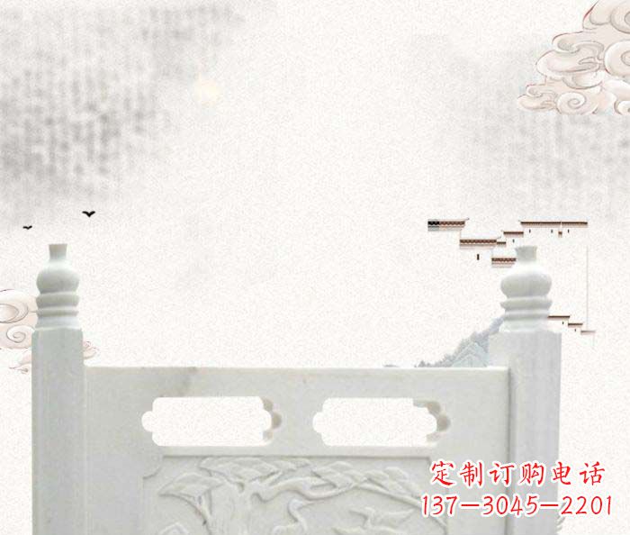 泰安中领雕塑汉白玉石栏板雕塑