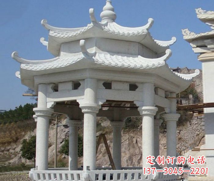 泰安专业汉白玉凉亭雕塑