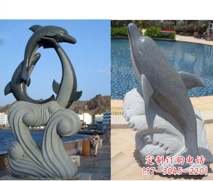 泰安艺术精细 海豚雕塑