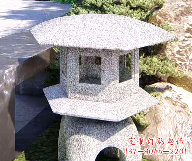 泰安公园景观小型石灯雕塑 (2)