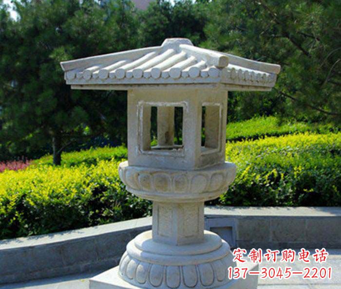泰安公园景观小型石灯雕塑