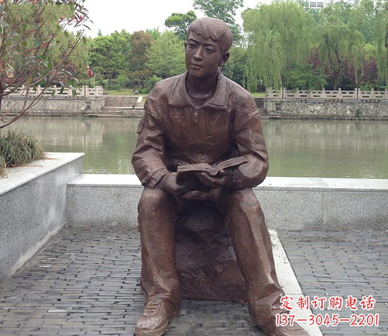 泰安青春无忧·男人铜雕