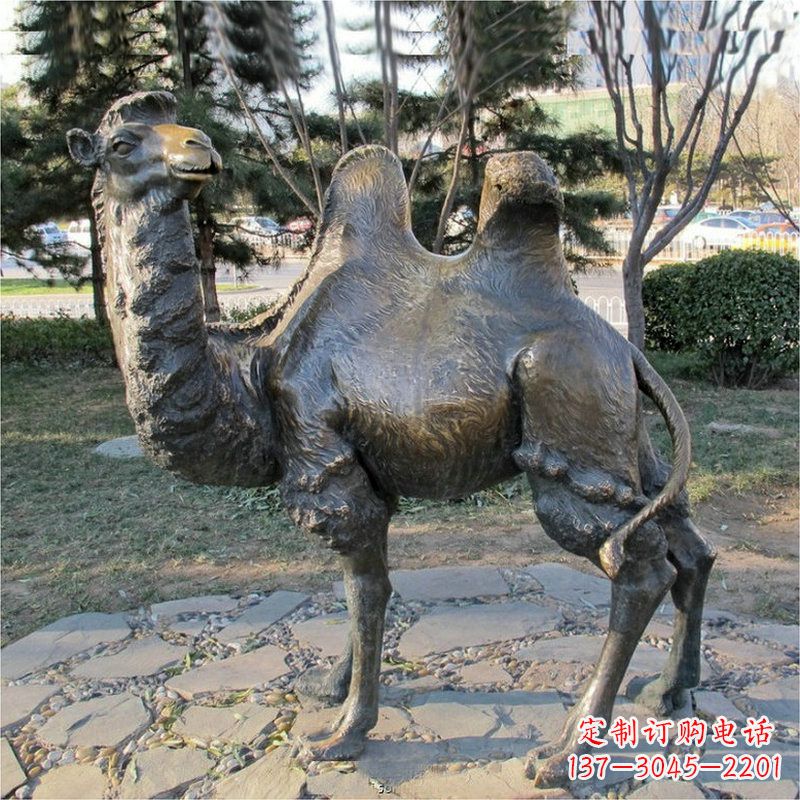 泰安精美绝伦的室内装饰品——骆驼铜雕