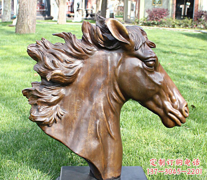 泰安马头铜雕工艺品
