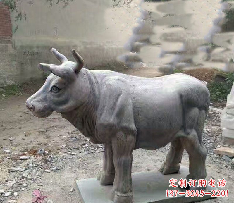 泰安艺术匠心 ─── 青石牛石雕塑