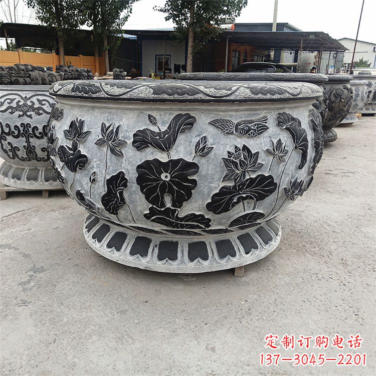 泰安精美石雕水缸——雕刻您的艺术一生