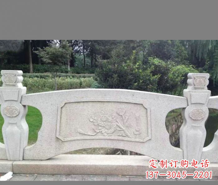 泰安大理石公园石栏板雕塑