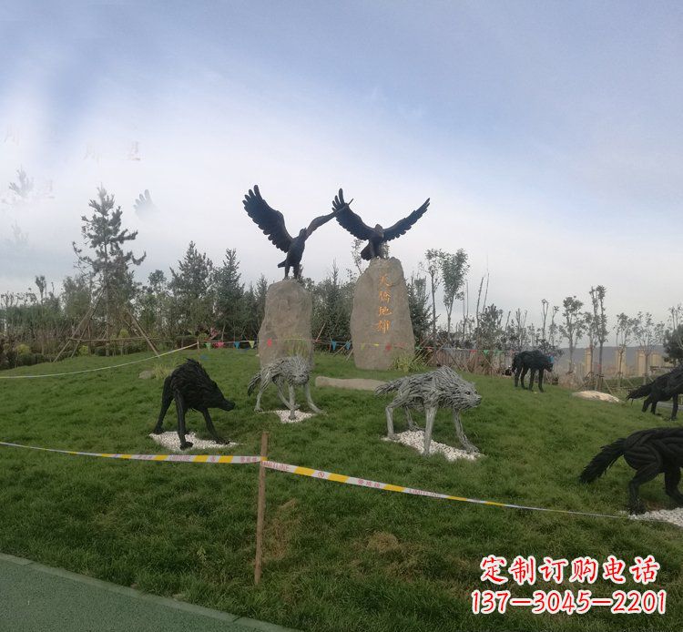 泰安令人惊叹的老鹰雕塑