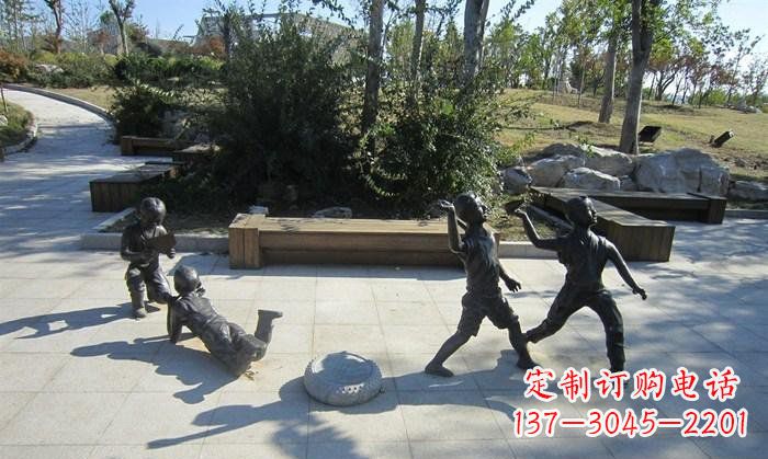 泰安精美铜制儿童雕塑