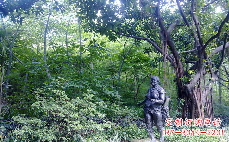 泰安铜雕西方女人人物雕塑