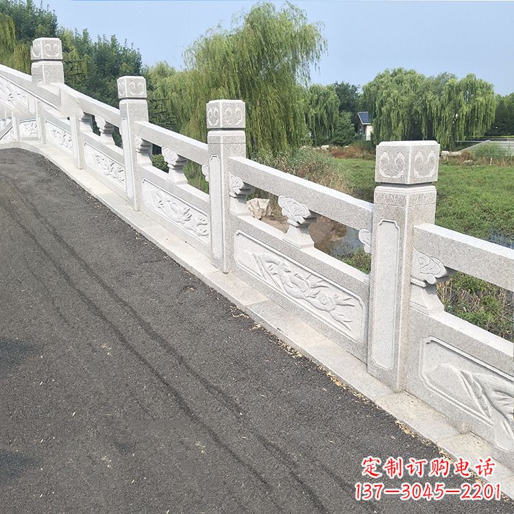 泰安公园园林大理石栏杆护栏