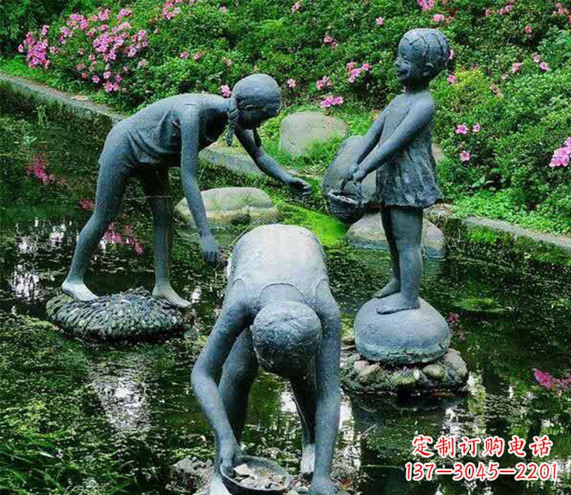 泰安精美铜螃蟹雕塑