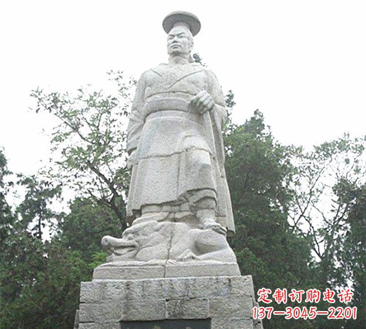 泰安古代名人大禹石雕