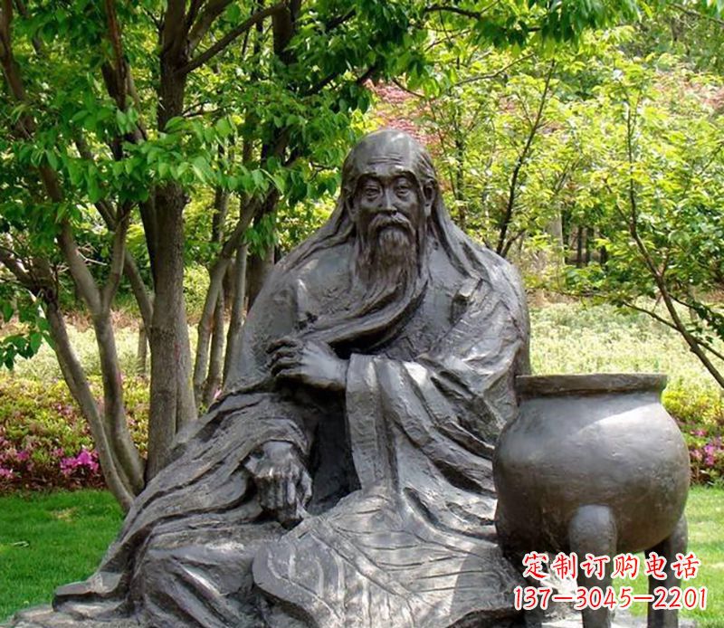 泰安中领雕塑精美名人铜雕塑