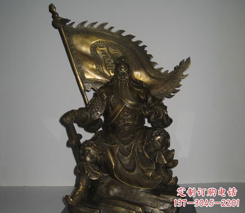 泰安经典传承|古代名人关公铜雕