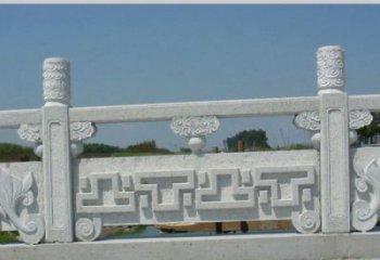 泰安公园景观大理石栏板雕塑
